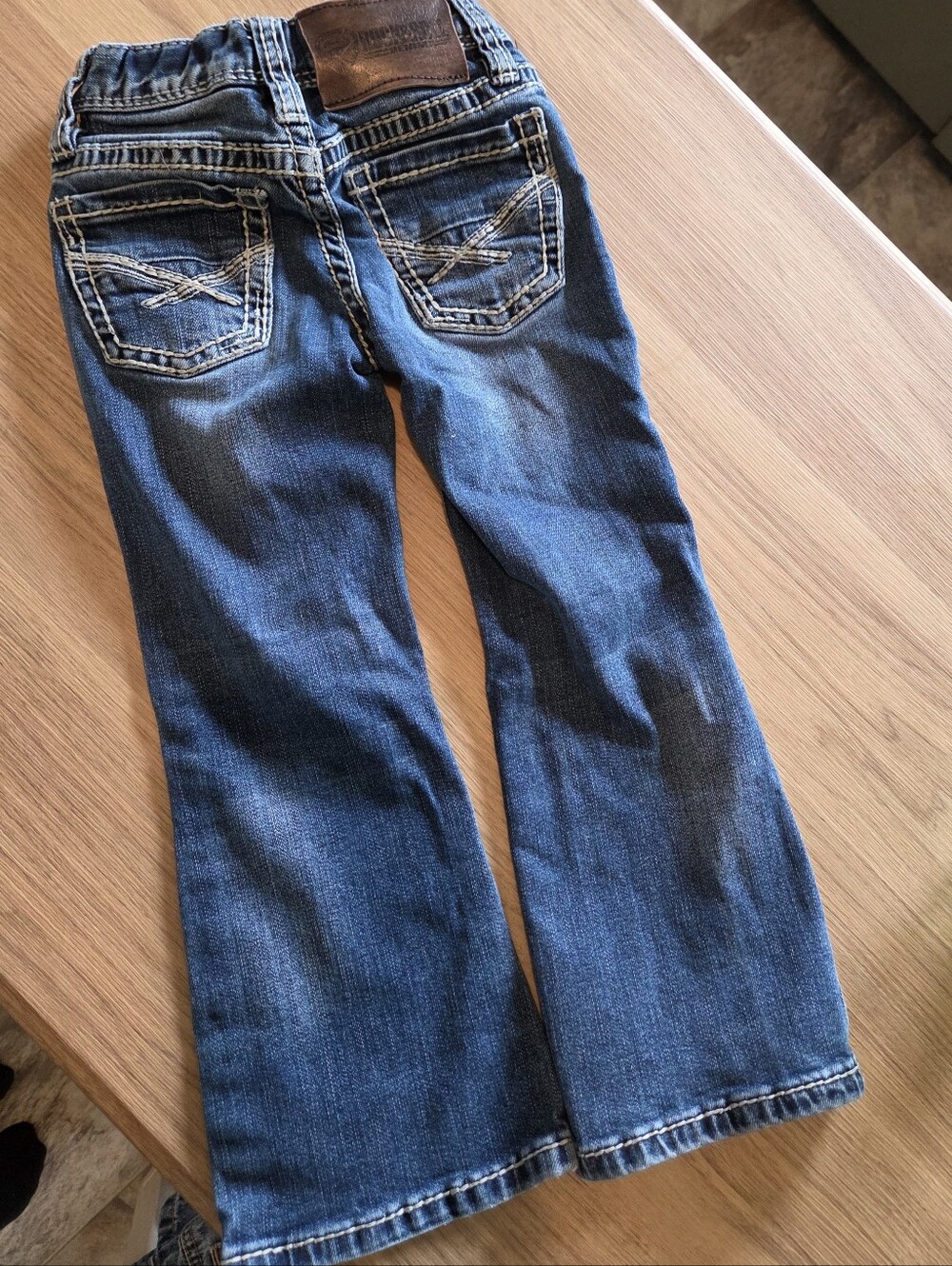 Rock and Roll Boys Denim Bootcut Jeans Size 4 - Picture 2 of 2